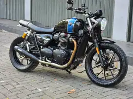 Moge Triumph Street Twin 900 th 2019/2020 Like New Modif Ohlins