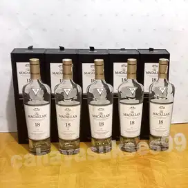 Botol Kosong MAKALAN 18 Box Hitam Koleksi Hiasan Dekorasi Kamar Antik