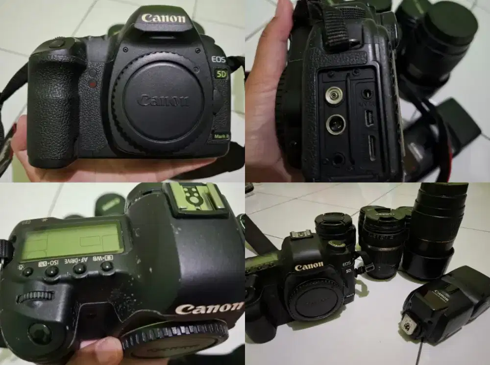 Camera Canon dan Lensa