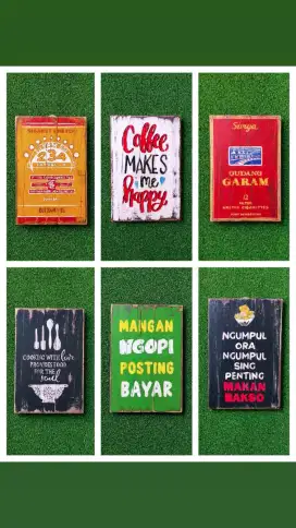 Hiasan dinding kayu