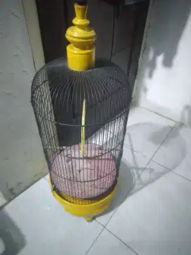 Kandang besi bulat tebok tebal