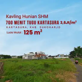 Kavling Hunian SHM Kartasura – 7 Menit Tugu Kartasura, 3,6 Jt/m²