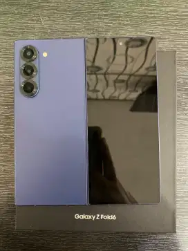 Samsung Z fold 6 5G blue ram 12/256 sein fulset