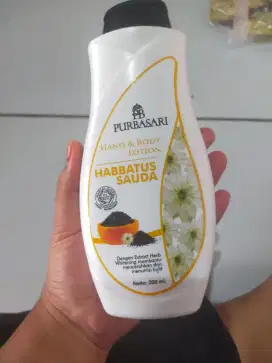 PURBA SARI HAND & BODY LOTION HABBATUS SAUDA