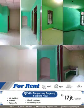 Disewakan Rumah Murah di Villa Tangerang Regency, Sangiang Mauk