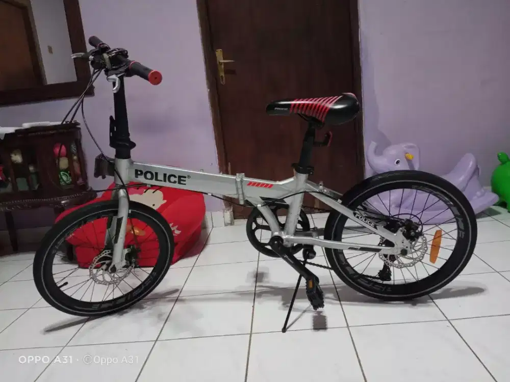Sepeda Lipat Element Police Texas