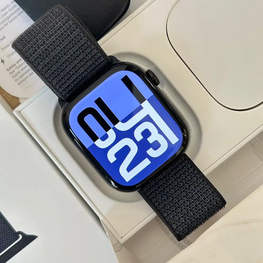 iBox Apple Watch Series 10 46mm Jet Black Garansi 2026 Full Ori iwatch