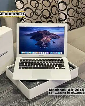 MACBOOK AIR 2015 13” i5 8/128GB GARANSI CC RENDAH ORIGINAL