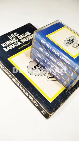 Kaset Bekas/Preloved original dari Buku 1 Kursus Dasar Bahasa Inggris
