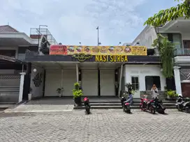Disewakan ruko ex nasi surga di raya Taman pinang indah Sidoarjo