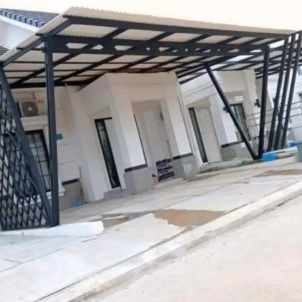 Kanopi atap upvc alderon double layer