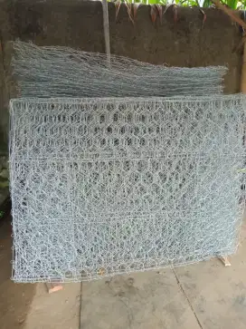 Kawat bronjong manual/pabrikasi