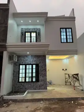 Rumah Klasik Paling Murah didekat LRT Harjamukti Cimanggis ada Rooftop