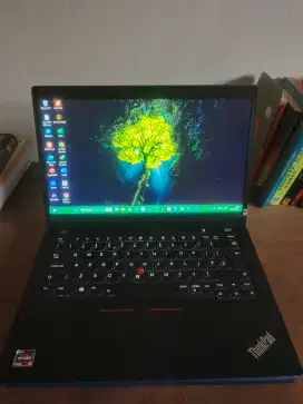 Laptop ngebut Lenovo thinkpad X395 VGA AMD Radeon Vega8 DDR4
