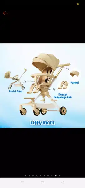 Stroller anak traveling
