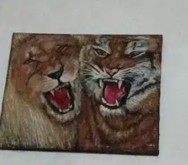Lukisan kanvas baru