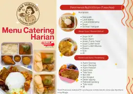 Katering harian keluarga / personal / kantoran