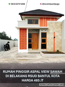 Rumah Dijual dekat RSUD Bantul Kota di Priyan Trirenggo Siap Bangun