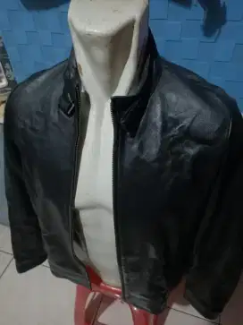 Jaket kulit asli import