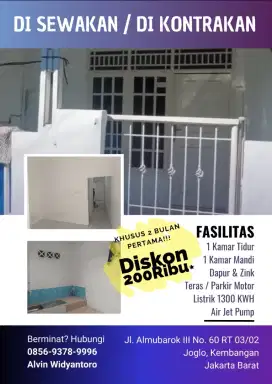 SEWA RUMAH DAERAH JOGLO