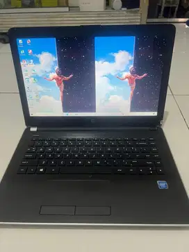 Laptop HP 14-bs0xx Celeron N3060 4Gb ssd 128 14inc BACA KETERANGAN