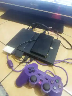 PS2 Slim + TV Sharp 32 in