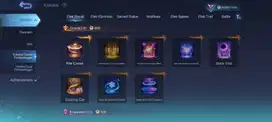 Jual akun mobile legends