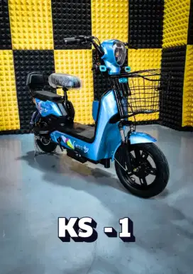 Di jual sepedah listrik merek kiso