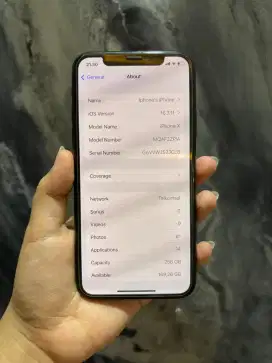 IPHONE X 256 MULUS