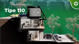 Rumah Baru Murah Bandung 3 Lantai 3 Kamar Tidur Dekat UPI