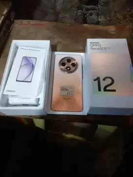 OPPO RENO 12F 5G FULLSET ORY RAM12+12/256 GARANSI ON 06-2026