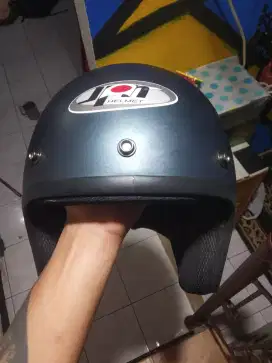 Helm bogo jpn all grey doff baru