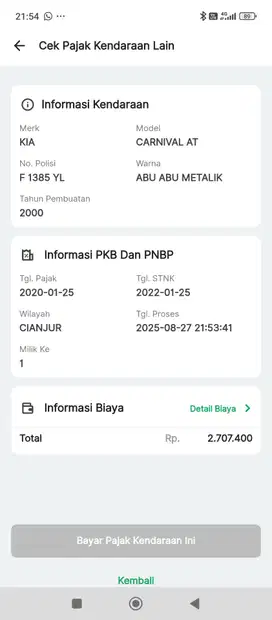 Kia Carnival Metik 2000 Mesin Halus + Ganteng & Sunruff normal