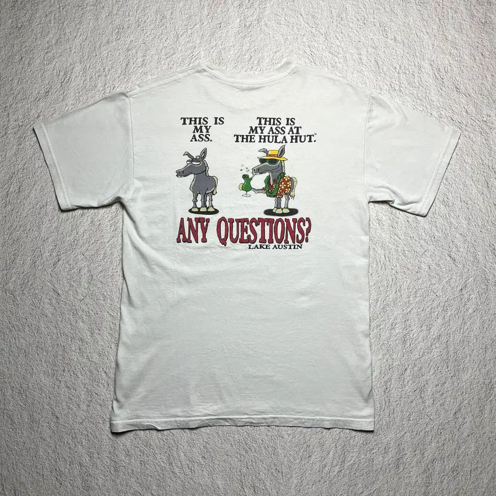 T-SHIRT GILDAN VINTAGE 90s KAOS MEXICO BAJU PUTIH ORIGINAL