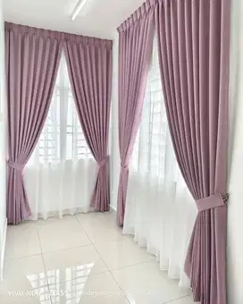 Termewah Gorden Pasang Wallpaper Korden Gordeng Horden Roller Blind