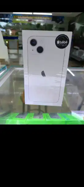 Iphone 13 128gb garansi resmi BNIB greenpeel starlight white putih