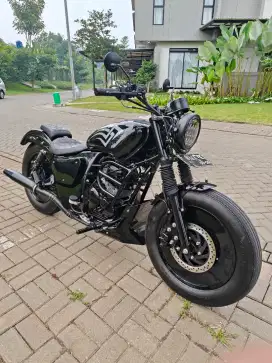 Moge Yamaha Scorpio modif harley sportster