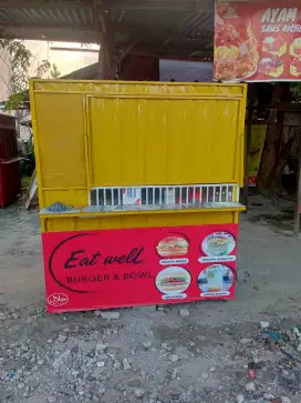 Booth jualan container