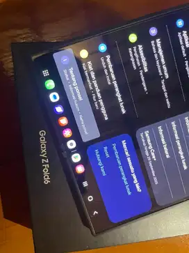Samsung fold 6 12/512 gb navy sein on bln 11 mulus 99% fold6 4 5 7