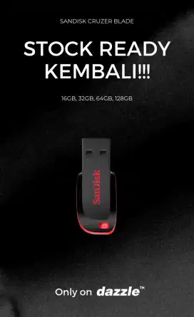 SANDISK CRUZER BLADE GARANSI 5 TAHUN