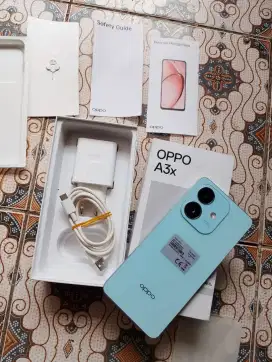 OPPO A3X RAM 4+4/64 MULUS FULLSET