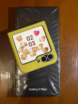 Samsung flip 6 12/512 silver sein on bln 11 no minus 4 5 7