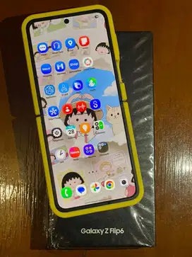 Samsung flip 6 12/512 gb silver sein on bln 11 no minus mulus 4 5 7