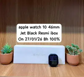 Apple Watch 10 46mm Jet Black Resmi iBox Bh 100%