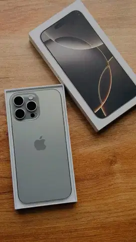 Iphone 16 Pro Max 256gb iBox 1 Bulan Pakai