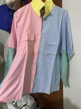 Baju kemeja lengan panjang LD120
