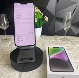 iPhone 14 Plus 256GB Resmi iBox Battery Health 100% Like New