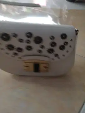 Tas wanita DONINI original kulit sapi bejas koleksi