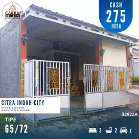 Dijual rumah dicitra indah city bogor rumah siap huni full renovasi