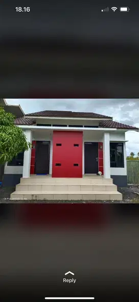 disewakan rumah 2 kamar